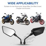 Adjustable Universal Rearview Mirrors for ATV & Motorcycle
