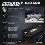 Bright White LED Rock Lights Kit for ATVs/SUVs