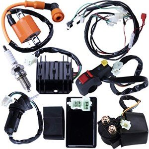 ATV Ignition Wiring Harness and Spark Plug Kit