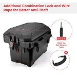 KEMIMOTO UTV Storage Box for Polaris Ranger