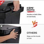 KEMIMOTO UTV Storage Box for Polaris Ranger