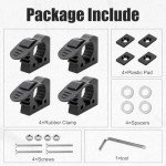 JERBOR Quick Release Clamp Mount Kit for ATV