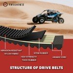 TRIONES ATV UTV Drive Belt Replacement 19G3982