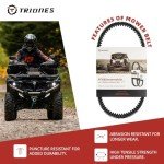 TRIONES ATV UTV Drive Belt Replacement 19G3982