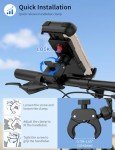 Universal 360° Phone Holder for ATVs and Bikes