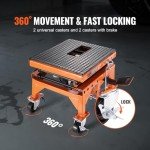 VEVOR Hydraulic Motorcycle Lift Jack with J-Hooks