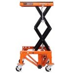 VEVOR Hydraulic Motorcycle Lift Jack with J-Hooks