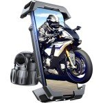 360° Adjustable Anti-Vibration Phone Mount for ATV