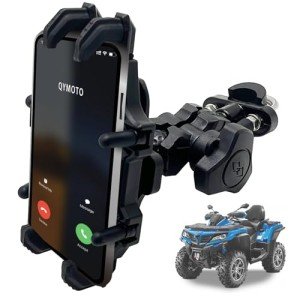360° ATV Phone Holder for Handlebar Mounting