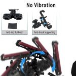 360° ATV Phone Holder for Handlebar Mounting