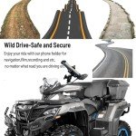 360° ATV Phone Holder for Handlebar Mounting