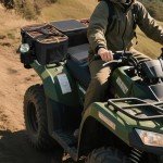 ATV Rear Rack Cargo Storage Bag - Universal Fit