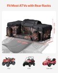 VEVOR 68L ATV Rear Storage Bag with Cushion