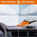 12V Portable Car Heater Fan & Defogger