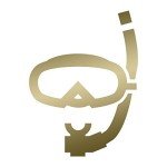 Pun Snorkel & Goggles Vinyl Decal for Outdoors