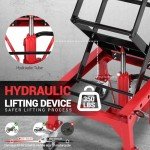 GarveeTech 350 Lbs Hydraulic ATV Lift Jack