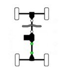 Universal Rear Drive Shaft for Yamaha ATV