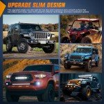 Nilight 21-Inch LED Light Bar for Off-Road Use