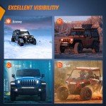 Nilight 21-Inch LED Light Bar for Off-Road Use