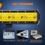 Nilight 26" LED Light Bar - 540W Flood Spot Combo