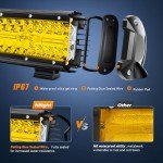 Nilight 26" LED Light Bar - 540W Flood Spot Combo