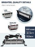 Universal 60W LED Light Bar for Dirt Bikes