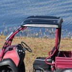 KUAFU Black Hard Roof for Kawasaki Mule UTV