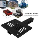 VANROUG Heavy-Duty Hitch Mount Vise Plate