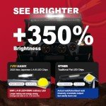 Firehawk 10" LED Light Bar - 35,000LM