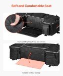 VEVOR 60L ATV Rear Storage Bag with Waterproof Cover