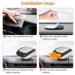 12V Portable Car Heater Fan & Defogger