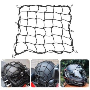 Heavy Duty 15"x15" Motorcycle Cargo Bungee Net