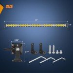 Nilight 50" Slim LED Light Bar for Offroad Vehicles