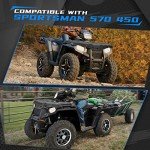 KEMIMOTO ATV Front Rack for Polaris Sportsman