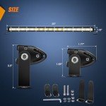 Nilight 20-Inch Slim LED Light Bar for Offroad