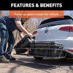 CURT 48"x20" Black Steel Cargo Carrier