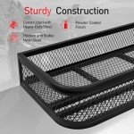 Heavy Duty ATV Front Cargo Basket - 36" x 17