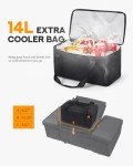 74L Waterproof ATV Storage Bag with 14L Cooler