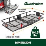 60" Cargo Rack Basket for Jeeps & Trucks