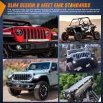 Nilight 7-Inch LED Light Bar for Offroad Vehicles