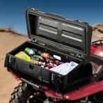 VEVOR 95L ATV Rear Storage Box with Backrest