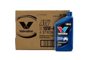 Valvoline 10W-40 ATV/UTV Motor Oil - 6 Pack