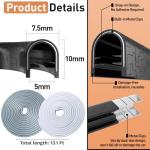 Rubber Door Edge Guards for ATVs and Trucks