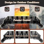 TOPOWN Heavy Duty UTV Adjustable Cargo Rack