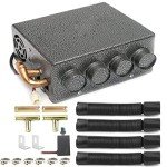 Universal 12V Dual Blower Compact Cab Heater