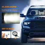 Nilight 4.5-Inch LED Flood Lights - 42W Combo