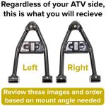 AlveyTech Right Lower A-Arm for Coleman ATVs