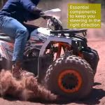 AlveyTech Right Lower A-Arm for Coleman ATVs