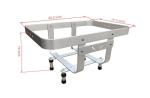 Brocraft Aluminum PWC Cargo Rack and Cooler Holder