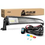Nilight 52-Inch LED Light Bar with Wiring Kit